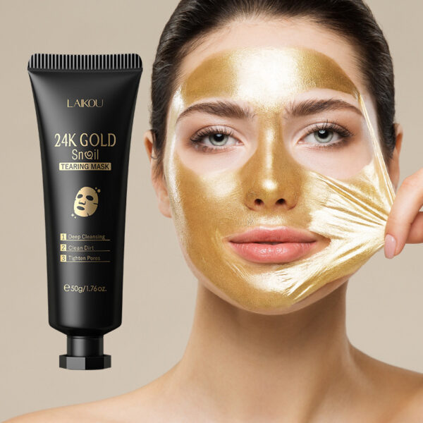 Gold Foil Snail Tear-Off Mask Hydrating