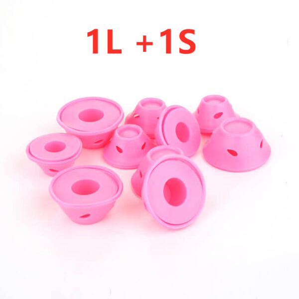 Soft Rubber Magic Hair Care Rollers Silicone Hair Curlers No Heat Hair Styling Tool - Image 8