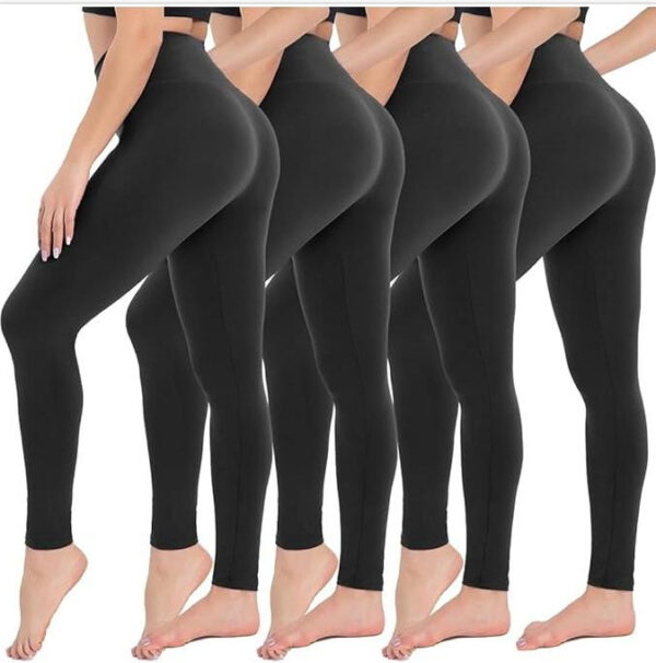 Women's High Waist Leggings Soft Yoga Pants Suitable For Exercise - Image 9