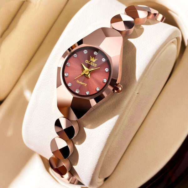 Bracelet Ceramic Tungsten Steel Quartz Watch - Image 8