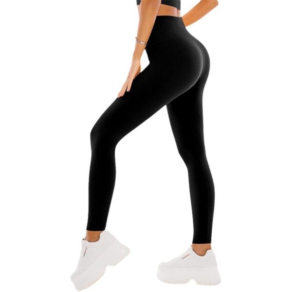 Women's High Waist Leggings Soft Yoga Pants Suitable For Exercise - Image 10