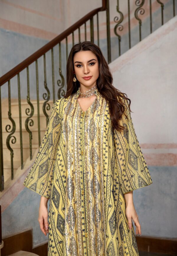 Women's Fashion Dress Dubai Robe - Image 10