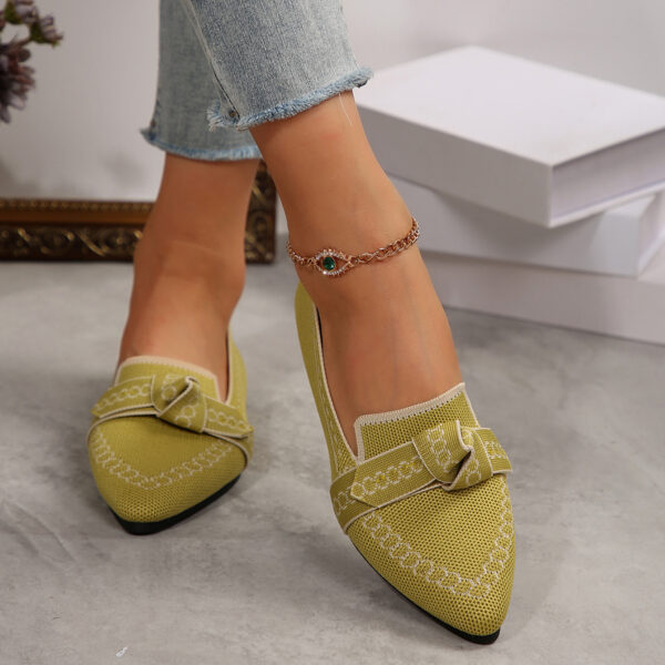 Bowknot Breathable Flat Shoes Women - Image 6