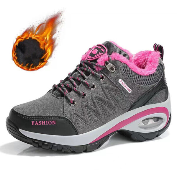 Autumn Winter Women Sneakers Air Cushion Design Platform Shoes - Image 4