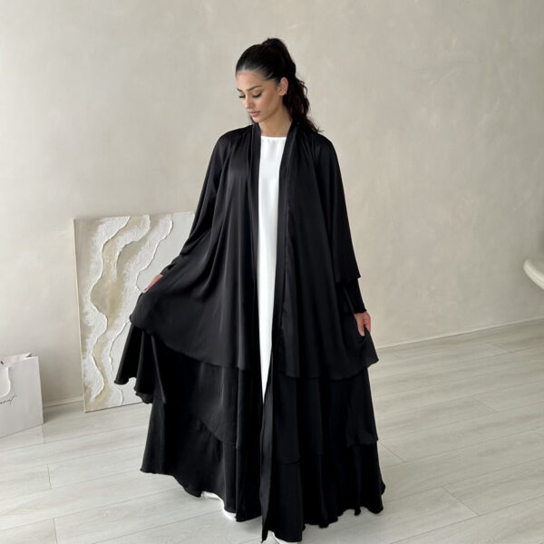 Dubai Middle East Turkey Dubai Exquisite Elegant Cardigan Robe - Image 6