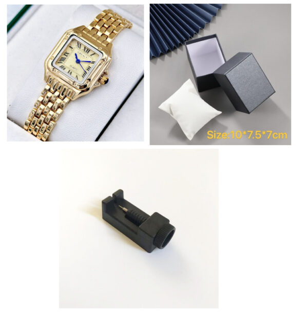 Waterproof Women's Square Watch Fashion - Image 4