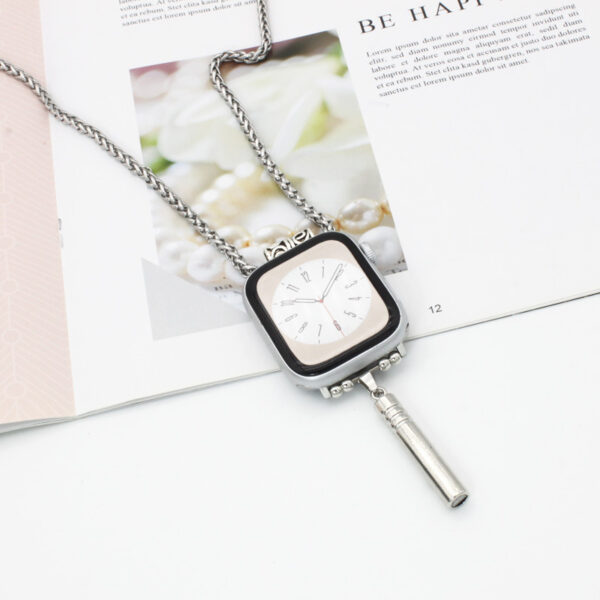 Watch Necklace Feather Hanging Strap - Image 10