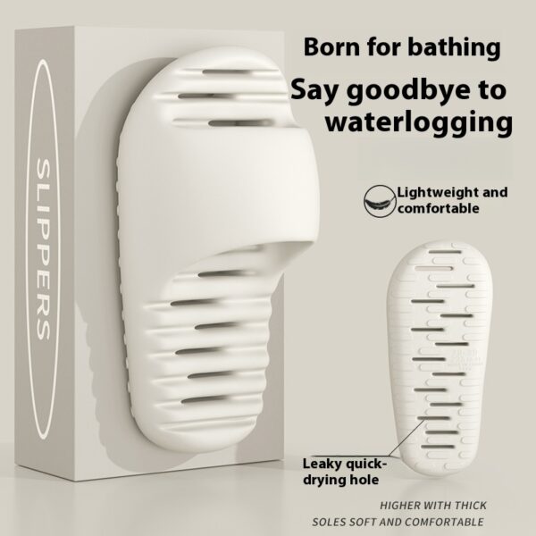 Quick-drying Bathroom Women's Wear-resistant Mute Slippers - Image 4