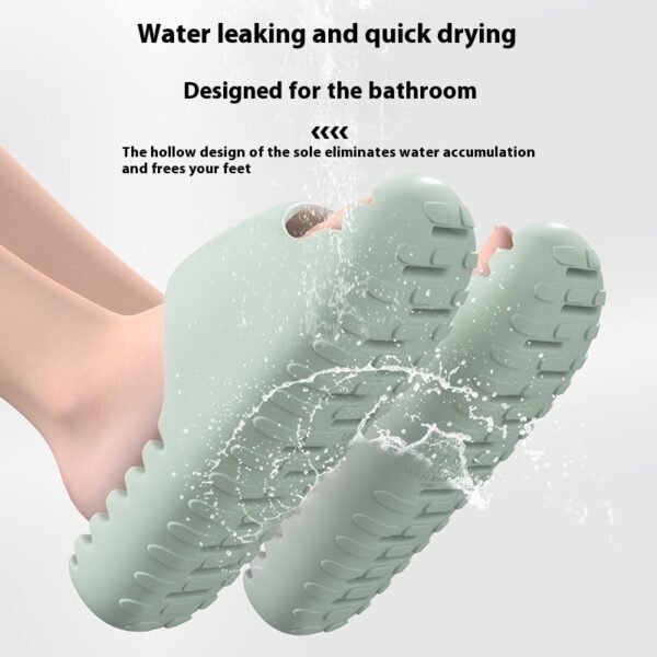 Quick-drying Bathroom Women's Wear-resistant Mute Slippers - Image 9