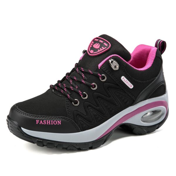 Autumn Winter Women Sneakers Air Cushion Design Platform Shoes - Image 5