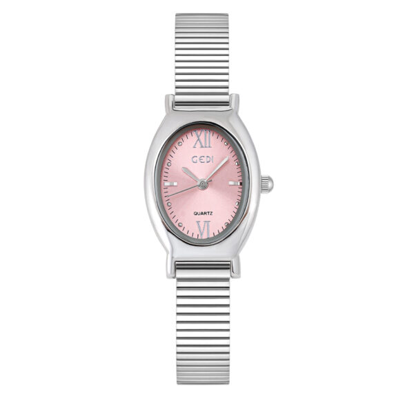 Simple Oval Fashion Casual Light Thin Quartz Watch For Women - Image 3