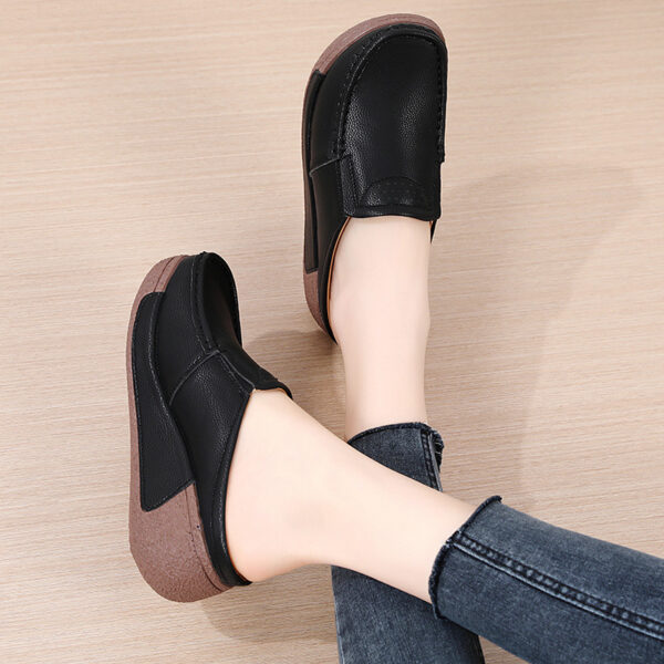 Casual Comfortable Versatile Thick Bottom Toe Cap Slippers - Image 10