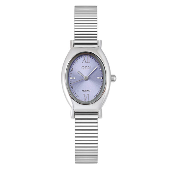 Simple Oval Fashion Casual Light Thin Quartz Watch For Women - Image 2