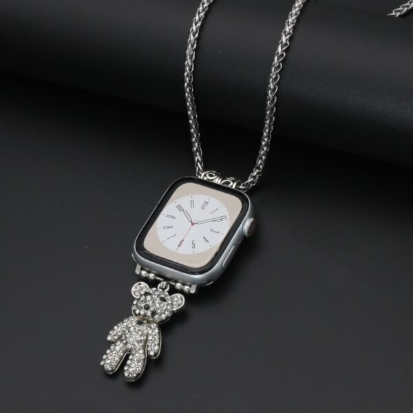 Watch Necklace Feather Hanging Strap - Image 7