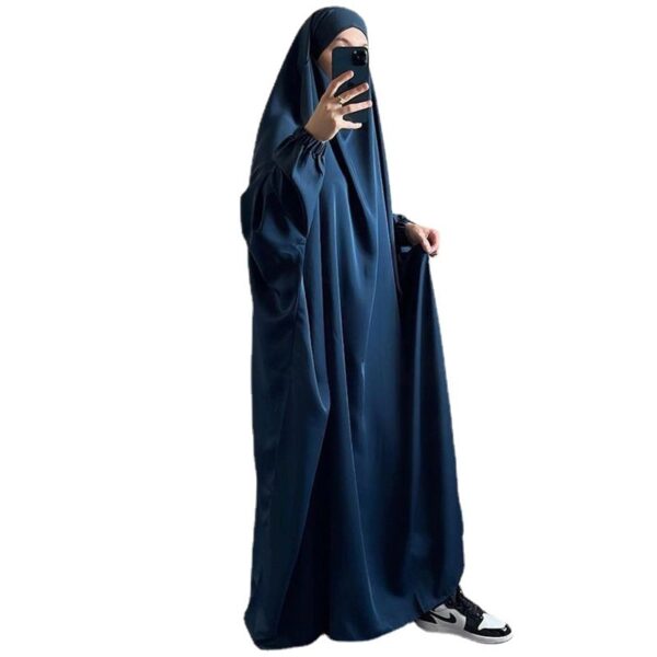 Amazon Abaya Dubai Turkey One-piece Prayer Dress - Image 5