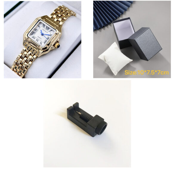 Waterproof Women's Square Watch Fashion - Image 2