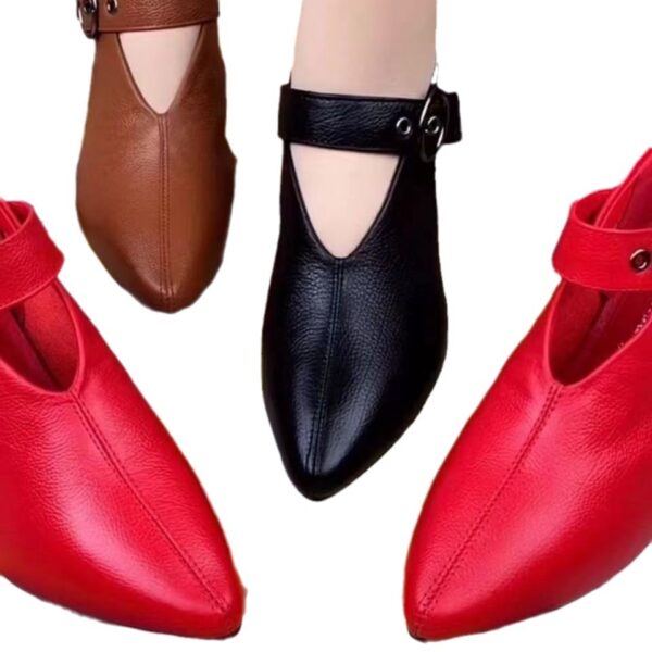 New European And American Fashion Shoes Women's Chunky Heel - Image 8